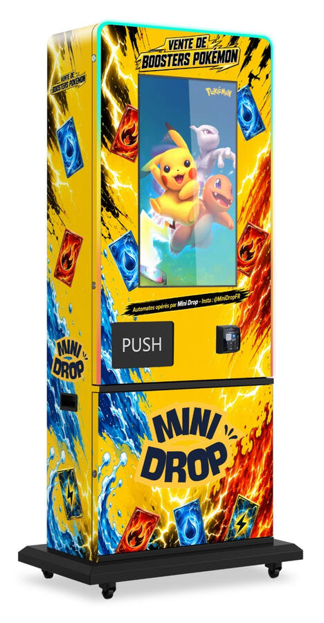 Distributeur Mini Drop Distributeur Mini Drop profil gauche