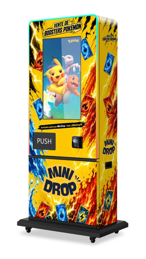Distributeur Mini Drop Distributeur Mini Drop profil droit